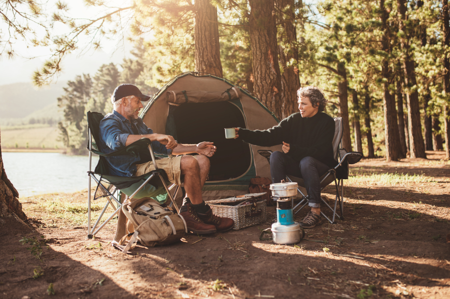 couple en campings hossegor
