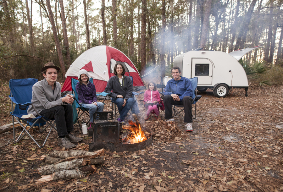 famille en campings hossegor